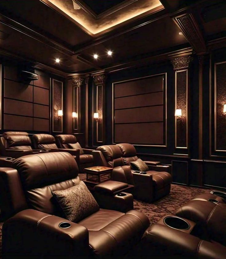 Dark room. Bright visuals